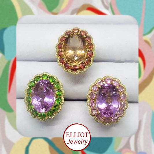 Colorful Gemstone Ring | Elliot Jewelry | Elliot Jewelry