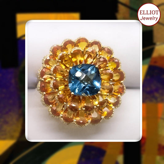 Colorful Gemstone Ring | Elliot Jewelry | Elliot Jewelry