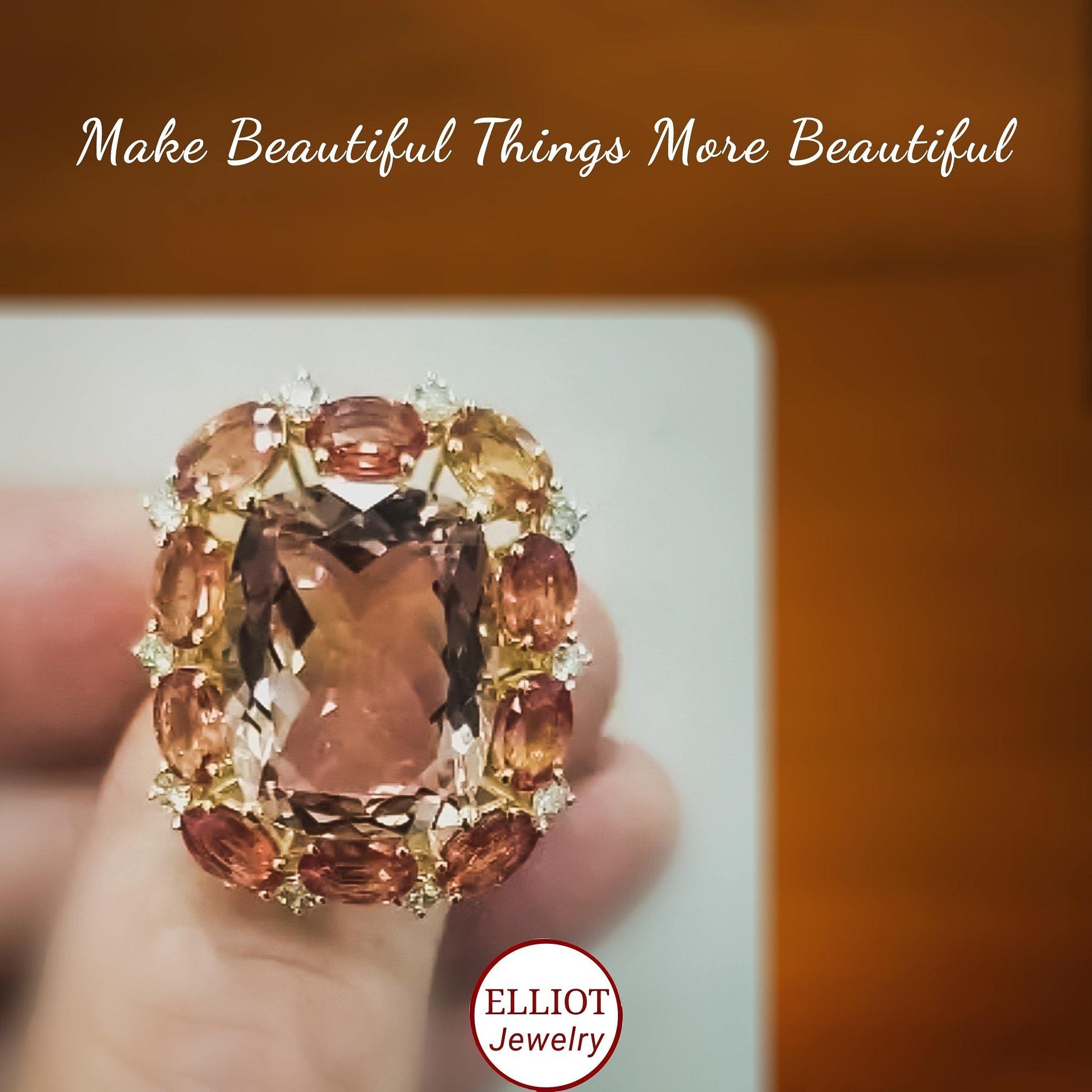 Colorful Gemstone Ring | Elliot Jewelry | Elliot Jewelry
