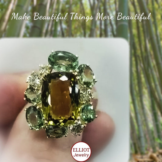Colorful Gemstone Ring | Elliot Jewelry | Elliot Jewelry