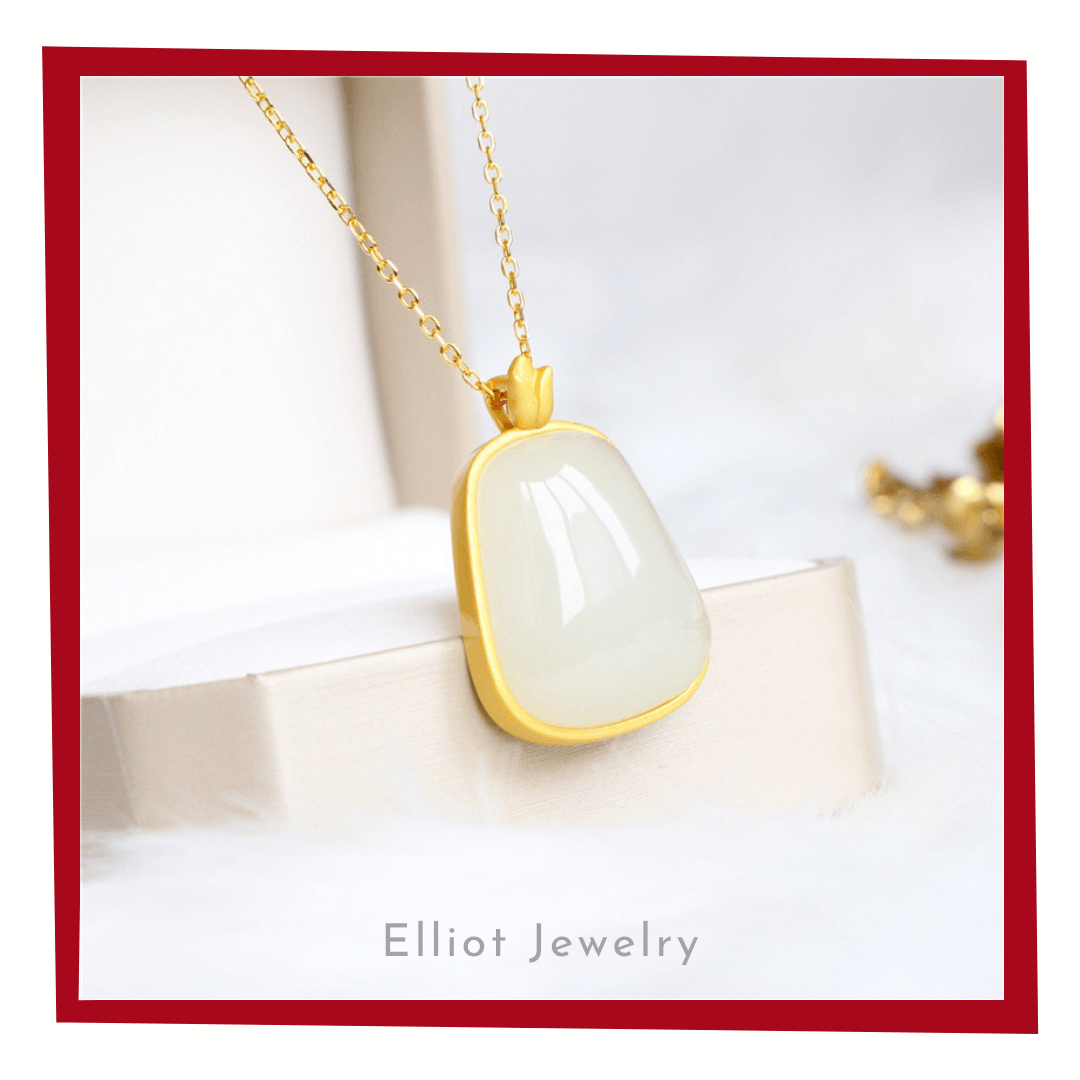 Sliver Jewelry | Jade Sliver Pendant | Elliot Jewelry