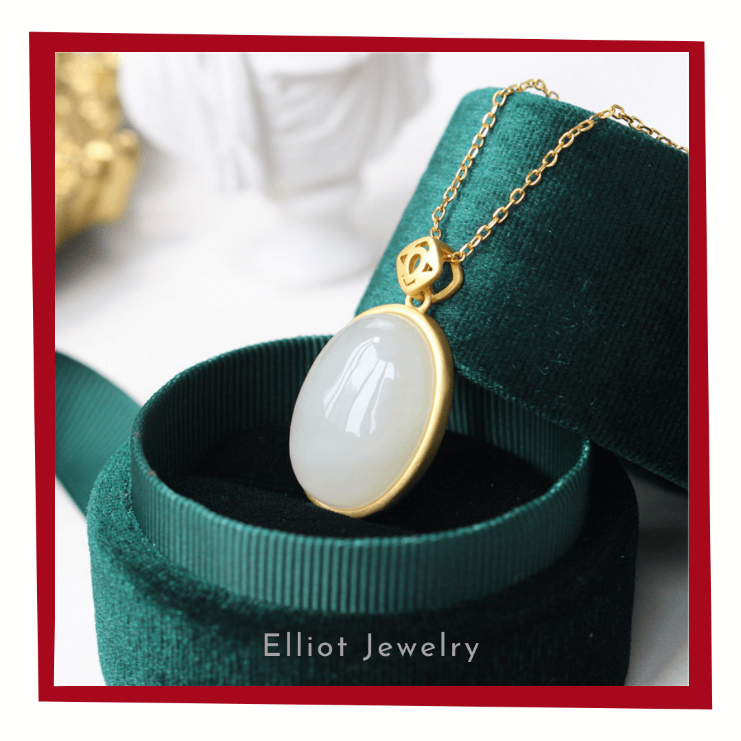 Jade Silver Pendant | Elliot Jewelry