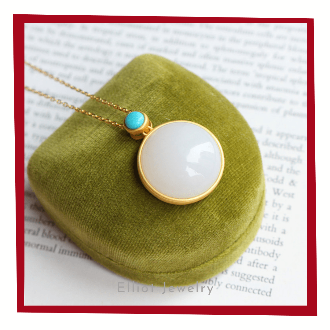 Jade Silver Pendant | Elliot Jewelry
