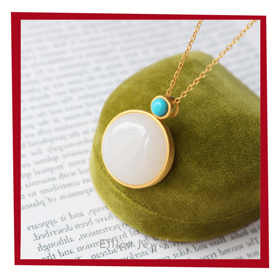 Jade Silver Pendant | Elliot Jewelry