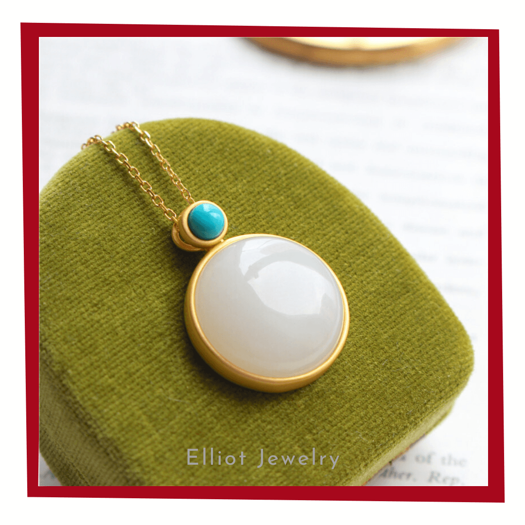 Jade Silver Pendant | Elliot Jewelry