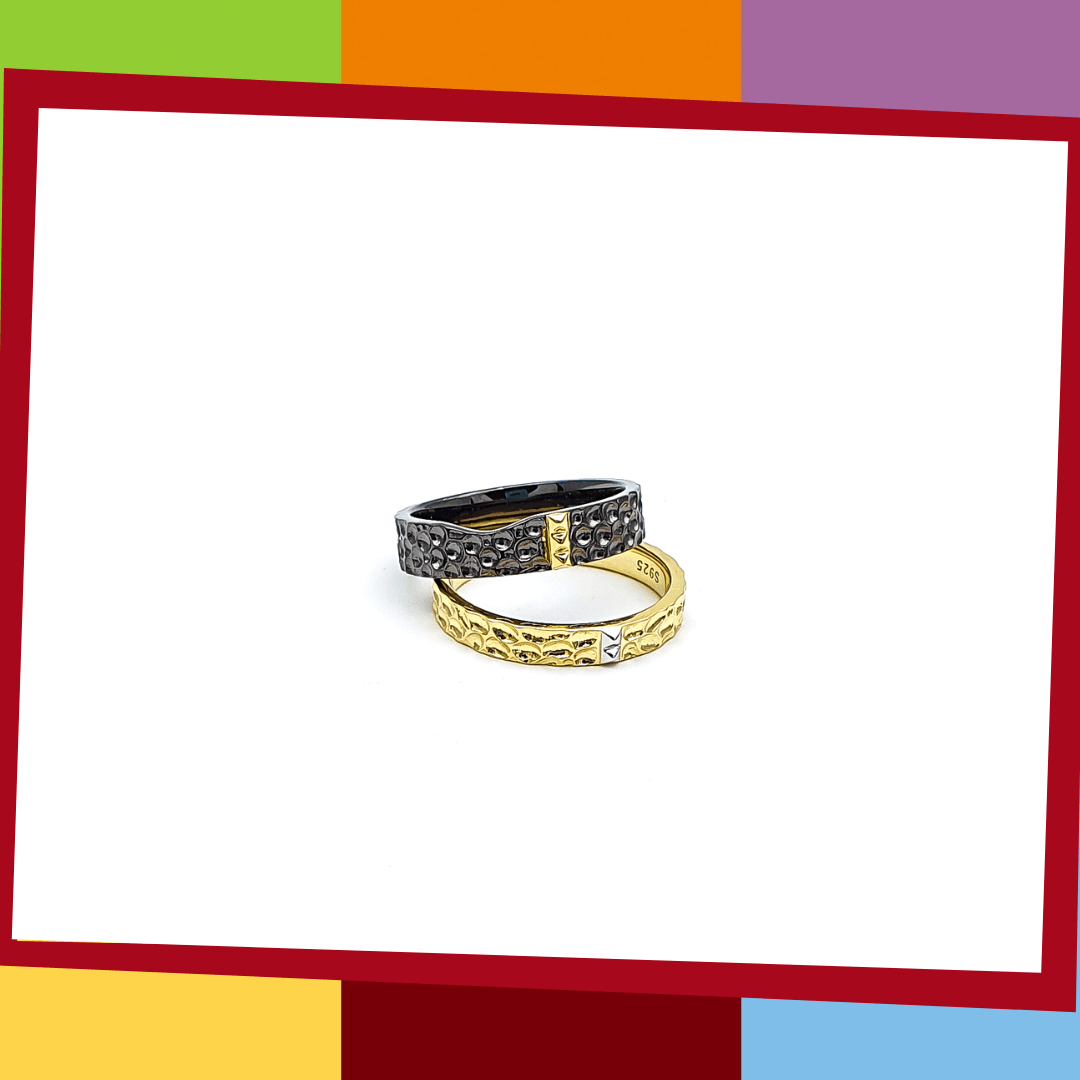 Manta Silver Stack Ring C/S | Elliot Jewelry
