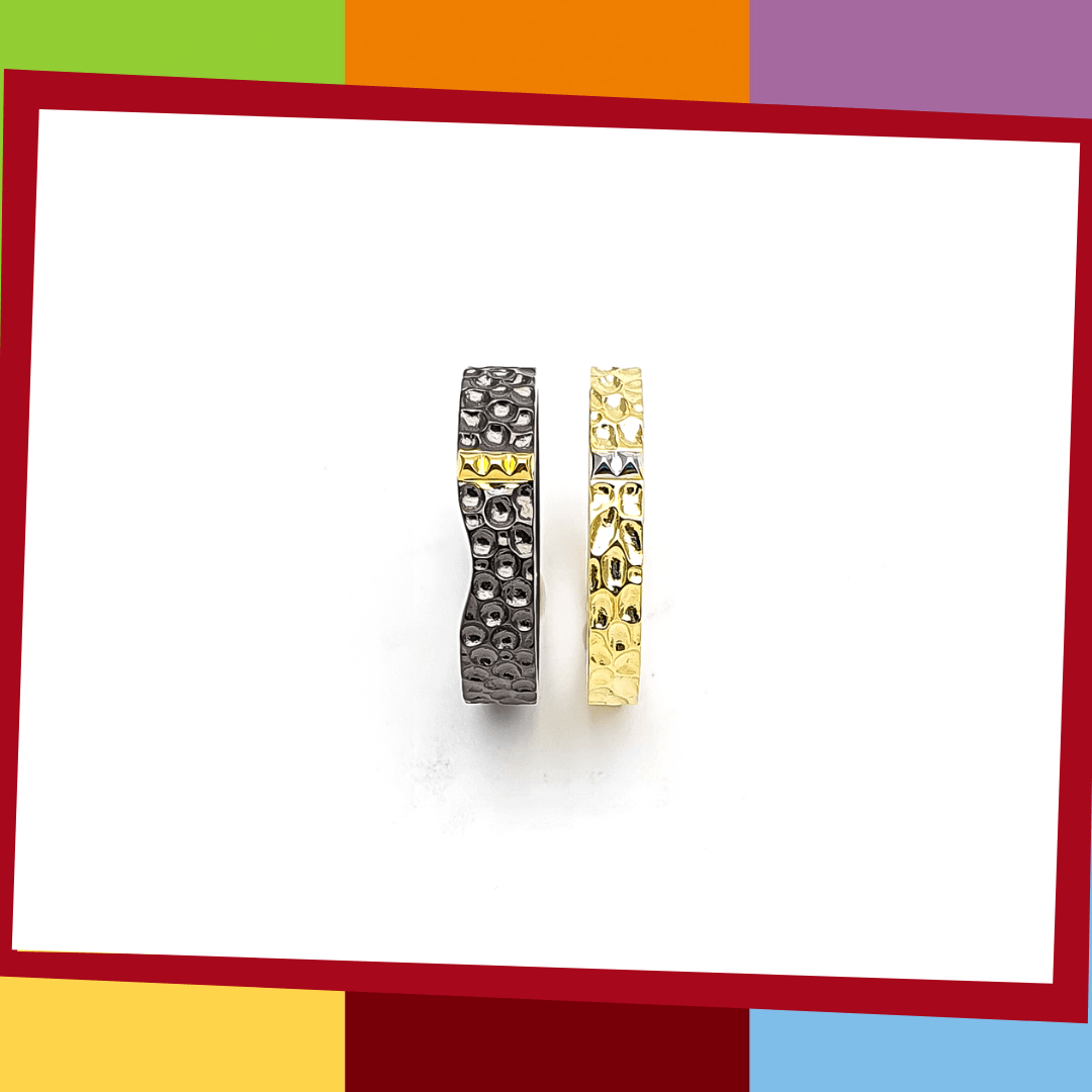 Manta Silver Stack Ring C/S | Elliot Jewelry