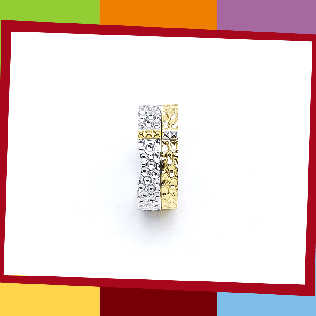 Manta Silver Stack Ring C/S | Elliot Jewelry