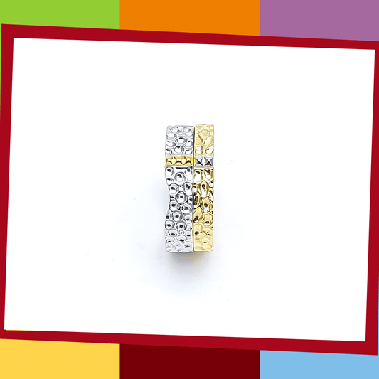 Manta Silver Stack Ring C/S | Elliot Jewelry