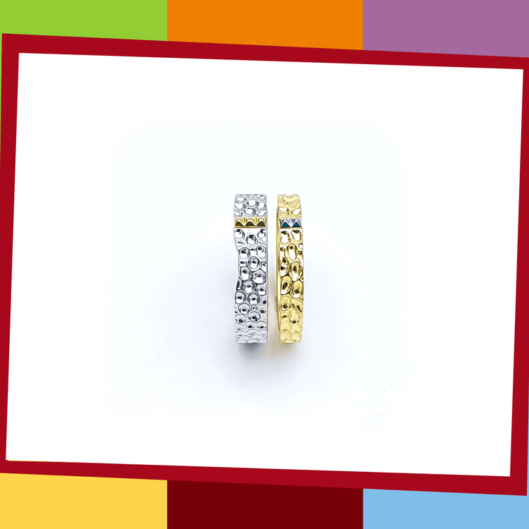 Manta Silver Stack Ring C/S | Elliot Jewelry