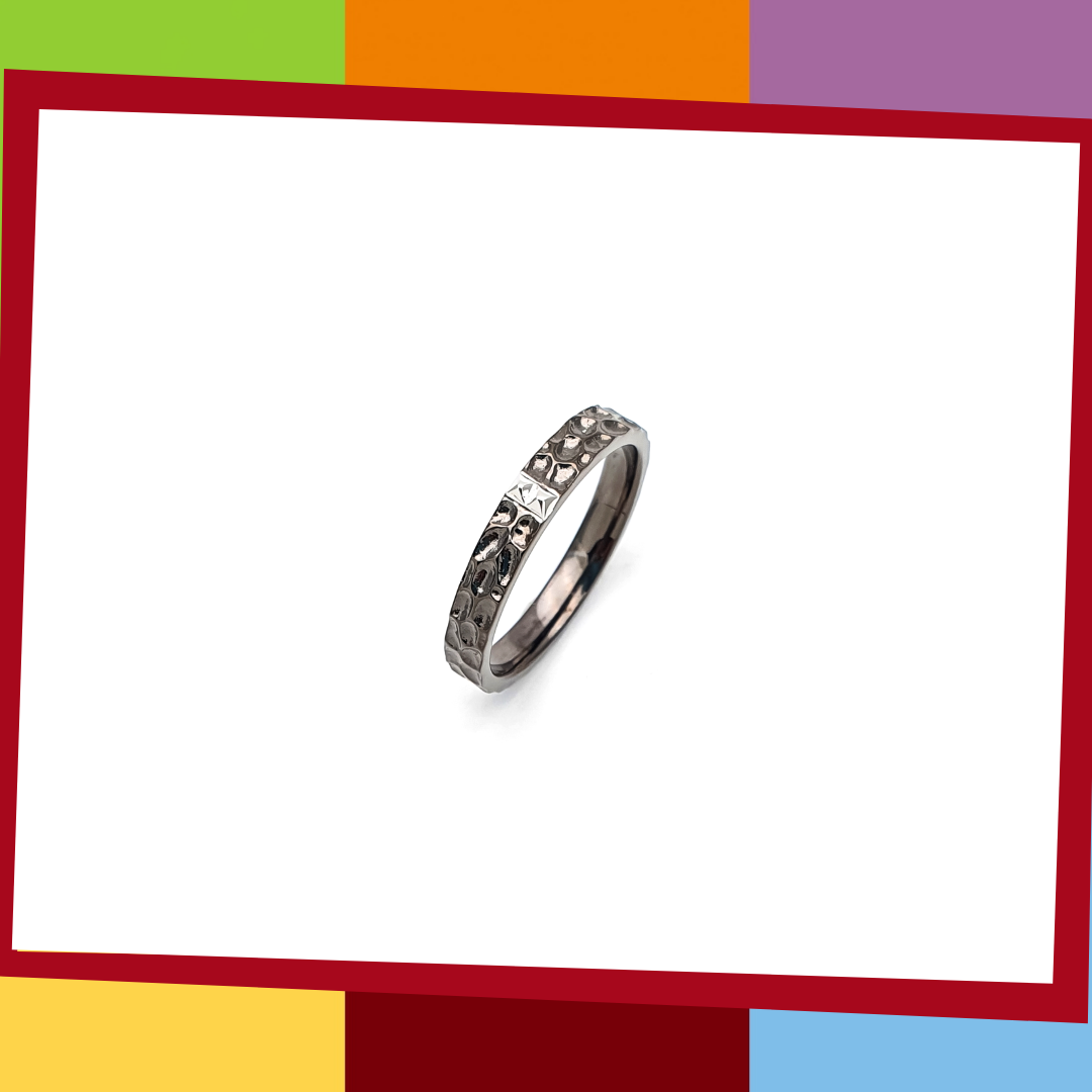 Manta Straight Silver Ring | Elliot Jewelry