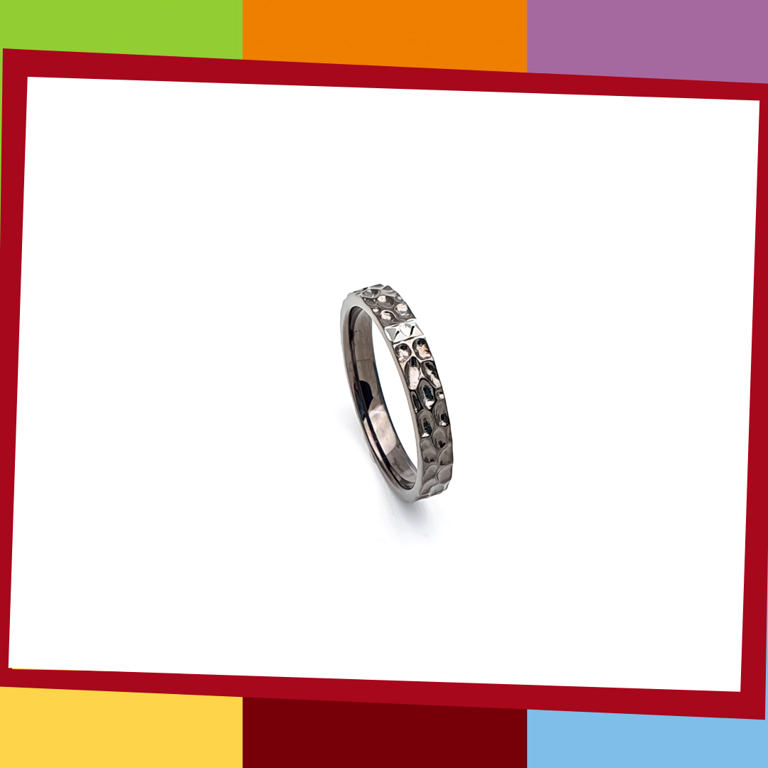 Manta Straight Silver Ring | Elliot Jewelry