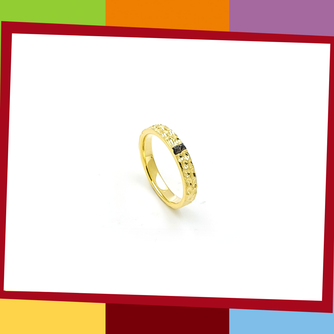 Manta Straight Silver Ring | Elliot Jewelry