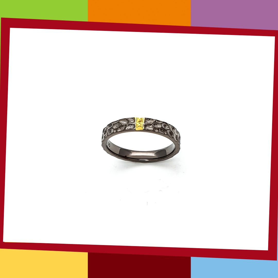 Manta Straight Silver Ring | Elliot Jewelry