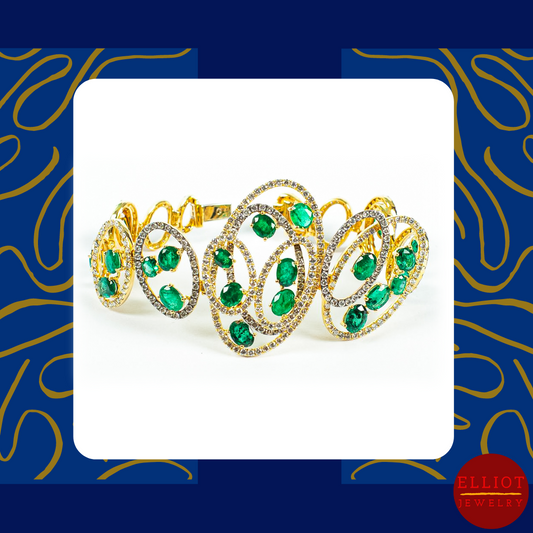 Emerald Bracelet | Elliot Jewelry