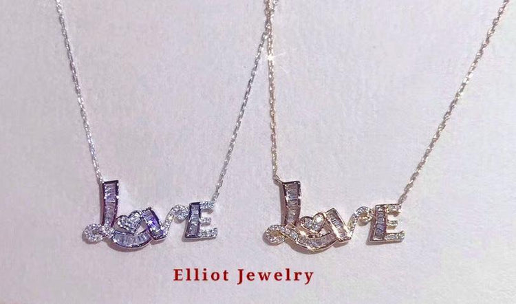 Diamond Pendent in 18K Gold | Elliot Jewelry