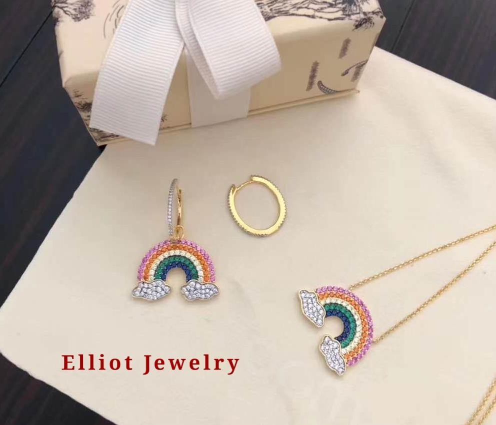 Colorful Rainbow Necklace | Elliot Jewelry