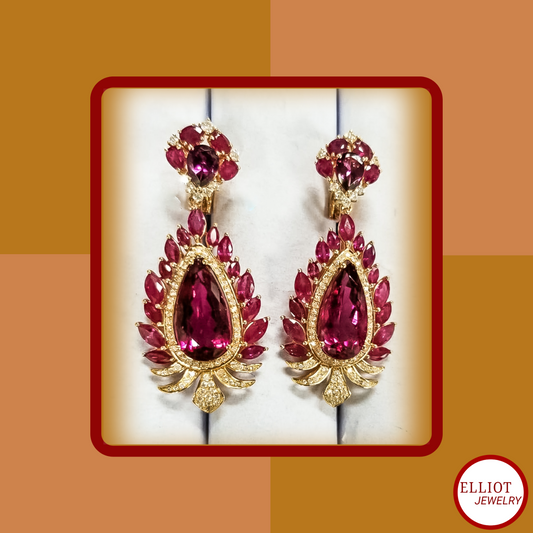 Earring | Colorful Gems Collection | Elliot Jewelry