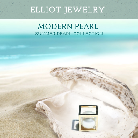 So Cube Pearl Pendent | Elliot Jewelry