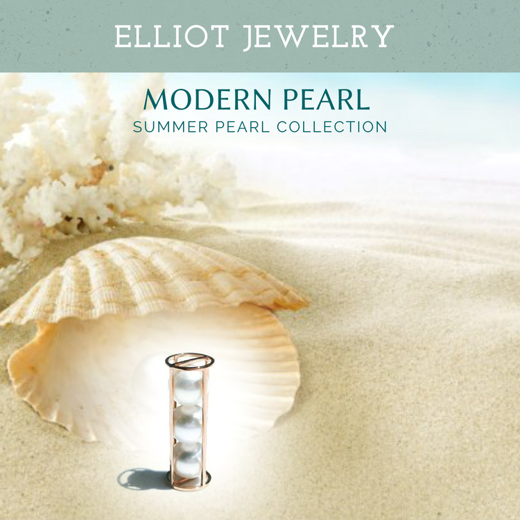 Roller Pearl Pendent | Elliot Jewelry