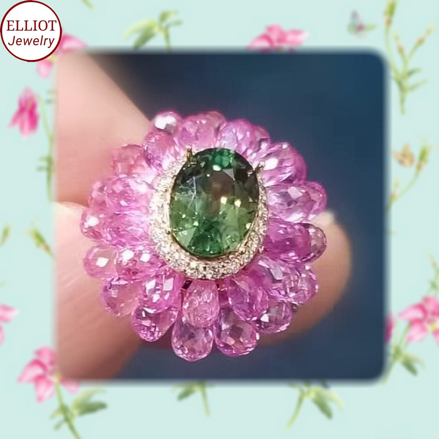 Colorful Gemstone Ring | Elliot Jewelry | Elliot Jewelry