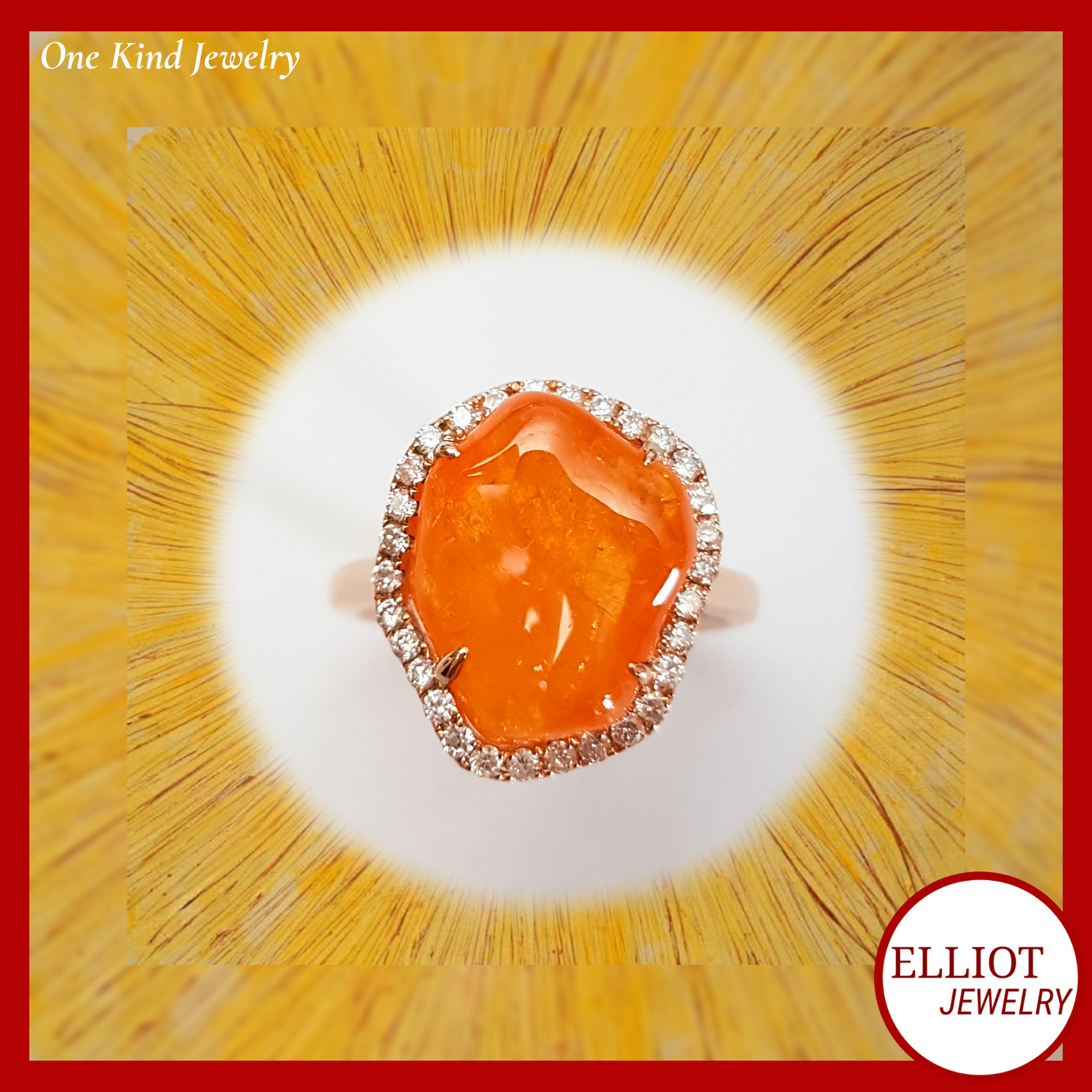 Spessartine Ring | Elliot Jewelry | Elliot Jewelry