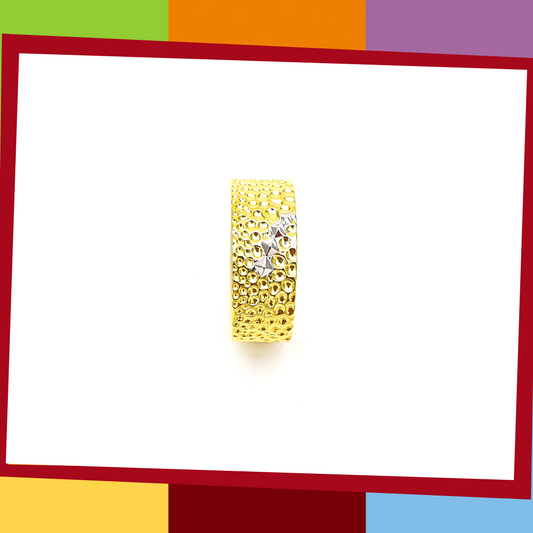 The Manta Silver Collection, BOLD Ring.   Manta Bold Ring | Elliot Jewelry  925 Silver coated with Yellow and White Gold