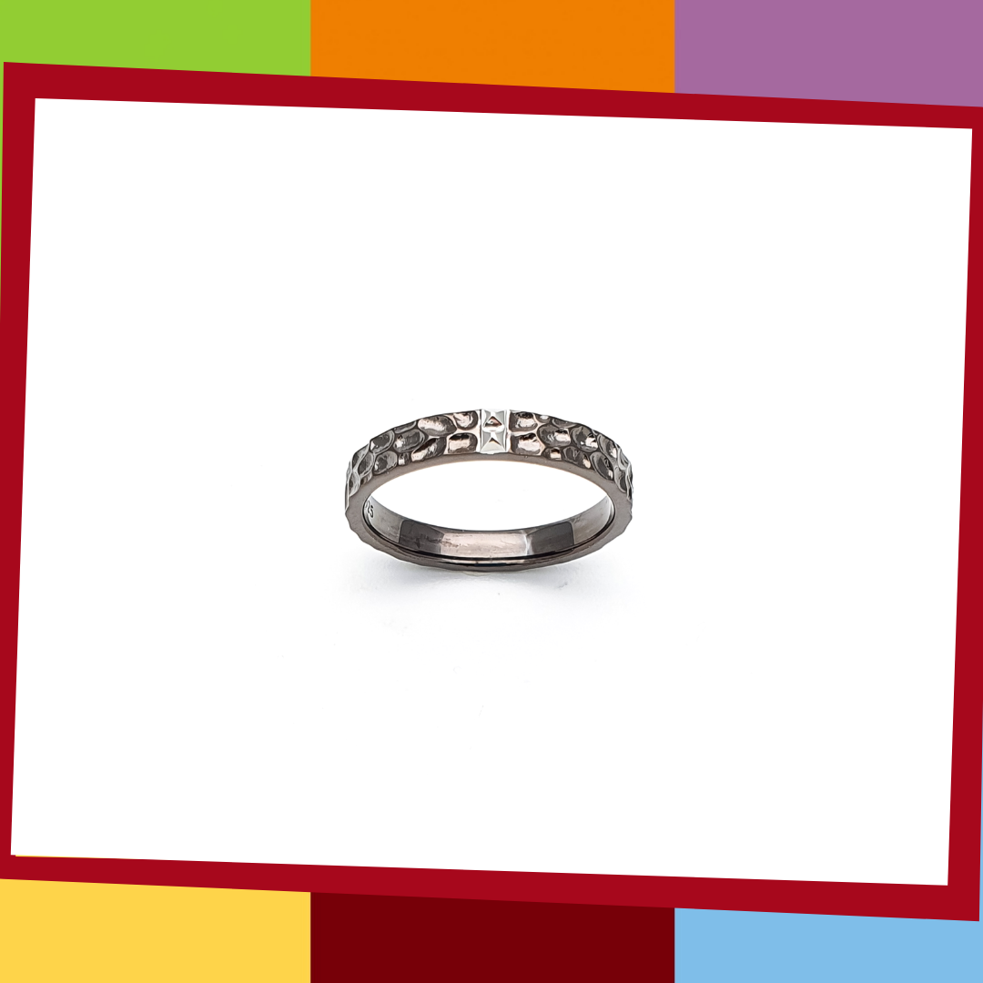 Manta Straight Silver Ring | Elliot Jewelry