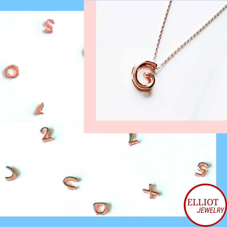 Alphabet Pendant | Elliot Jewelry